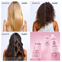 Elseve Glycolic Gloss Несмываемая сыворотка для блеска волос, 2% Комплекс для блеска с гликолевой ки - thumbs image 5