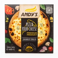 Andys Pizza Four Cheese замороженная 410г - thumbs image 1