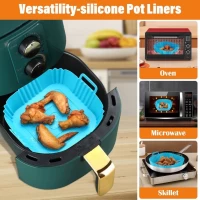 Tava pentru cuptor 20*20 cm, silicon A14166 - thumbs image 4