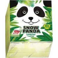 Panda Servetele de masa 1str. 24*24 100buc Galbene