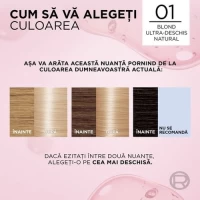 Excellence Vopsea de par 01 Blond Ultra Deschis Natural - thumbs image 6