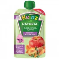 Heinz Piure fructe de padure cu mere caise si catina (6 luni) 90g - thumbs image 1