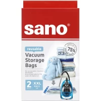 Saci vacuum pentru depozitare, XXL, 90x55 cm, 2 buc