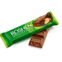 Батончик Roshen Chocolate & Peanuts молочно-шоколадный 29г - thumbs image 4
