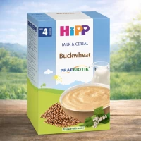HiPP Terci de lapte de hrișcă cu prebiotice (4+ luni), 250 g - thumbs image 3