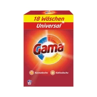 Gama Стиральный порошок автомат 3в1 Universal (18 ст) 1,17 кг