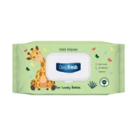 DeepFresh Servetele umede cu capac 72 buc Lovely Baby Giraffe
