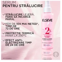 Elseve Glycolic Gloss Несмываемая сыворотка для блеска волос, 2% Комплекс для блеска с гликолевой ки - thumbs image 3