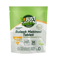 Just Green Organic Таблетки для посудомоечной машины 480 г