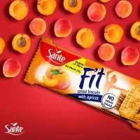 Sante Biscuiti cu cereale fără zahăr adăugat cu caise 50g - thumbs image 2