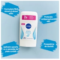Nivea Дезодорант-стик Fresh Natural 0% Alu 50 мл - thumbs image 2
