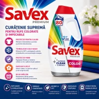 Savex Detergent lichid 3.6L Premium Color - thumbs image 2