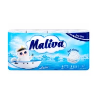 Maliva Hartie igienica 8 role 3 straturi Arctic