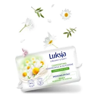Крем-мыло туалетное твердое Ромашка и витамин Е Luksja 90г - thumbs image 2
