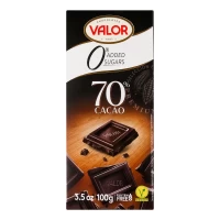 Valor Ciocolata 70% neagra stevia 100 g