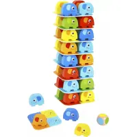 Jucarie Jenga cu elefanti TKF070A - thumbs image 6