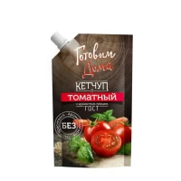 Ketchup de tomate Gotovim Doma 400g