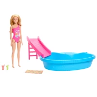 Игровой набор Barbie Отдых у бассейна - thumbs image 4
