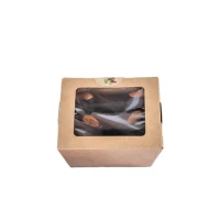 Meco Fructe gelificate de piersici in ciocolata cu migdale 150 g