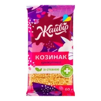 Cozinac fructoza Jaivir cu susan si stevie 60 gr