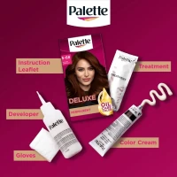 Palette Deluxe краска для волос 5-68 золотистый лесной орех, 50 мл - thumbs image 2