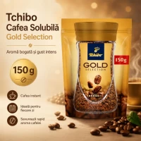 Кофе растворимый Tchibo Gold Selection 150 г - thumbs image 2