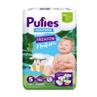Pufies Scutece Fashion & Nature Junior N5, 11-16kg 46buc