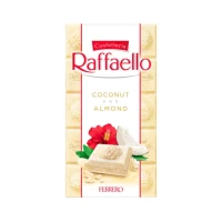 Белый шоколад Raffaello с кокосовой стружкой и миндалем 90 г