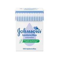 Johnson's Baby Betisoare de urechi din bumbac pentru bebelusi 100 buc