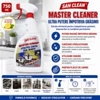 Master Cleaner Solutie pentru aragaz 750 ml spray Ultra Putere - thumbs image 2