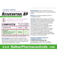 BP Resveratrol, Antioxidantul Longevitatii, 60 Capsule - thumbs image 2