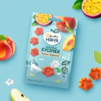 FrutoNanny Bucati de fructe mar, piersic si maracuya 15g - thumbs image 3