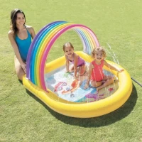 Piscină gonflabilă Intex Rainbow Fountains 147 x 130 x 86 cm (57156) - thumbs image 2