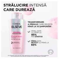 Elseve Sampon 200ml Glycolic Gloss Sulfate Free pentru stralucirea parului - thumbs image 3