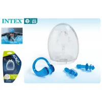 INTEX Набор для ныряния. Беруши и клипсы для носа (в кейсе) INTEX. Возраст: 8+ лет - thumbs image 2