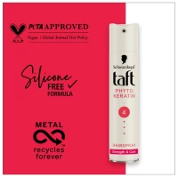Taft Fixativ spray Keratin Complete, nivel fixare 4, formula vegana, 250 ml - thumbs image 2