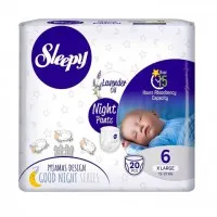 Sleepy Natural Scutece Jumbo 6 XLarge (15-25) 40buc