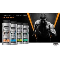 Гель для душа On Line Deep Fresh 3в1 с аллантоином и ментолом для мужчин 400 мл - thumbs image 2