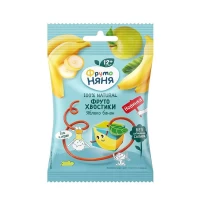 FrutoNanny Marmelada cu mere si banane (12+ luni), 15 g