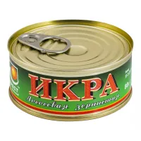 Икра лососевая зернистая соленая Нерест 80г
