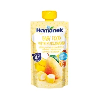 Hamanek Piure din pere si banan 120g