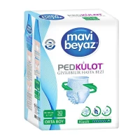 Mavi Beyaz Подгузники-Трусы для взрослых M 80-115 см 30 шт