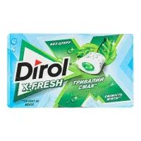 Жевательная резинка Dirol 19.5г мята - thumbs image 2