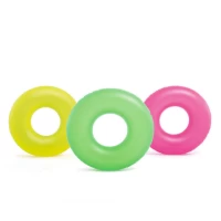 Надувной плавательный круг Neon, 91 см, макс. 60 кг, 3 цвета, от 9 лет, Intex (59262) - thumbs image 2