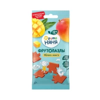 FrutoNanny Bucati de fructe FrutoPuzzle mar si mango 20g