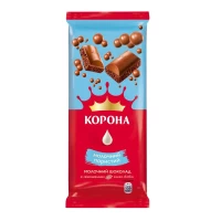 Korona Ciocolata lapte aerata 80g - thumbs image 2