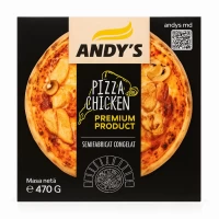 Andys Pizza Chicken замороженная 470г
