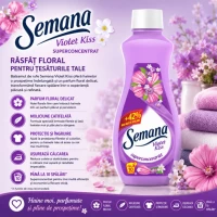 Кондиционер для белья Semana Extra Fresh Violet 250 мл - thumbs image 2