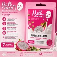 Milky Dream Masca pentru fata pinza Dragon fruits, White tea 20ml - thumbs image 2