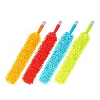 Pamatuf praf, LiAo, 45 cm, 8cm, Plastic/Microfibra, Diverse Culori, Universala